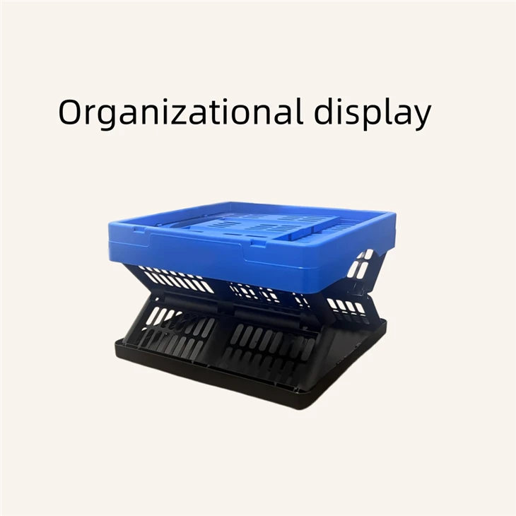 Collapsible Milk Crate Storage Organizational Display